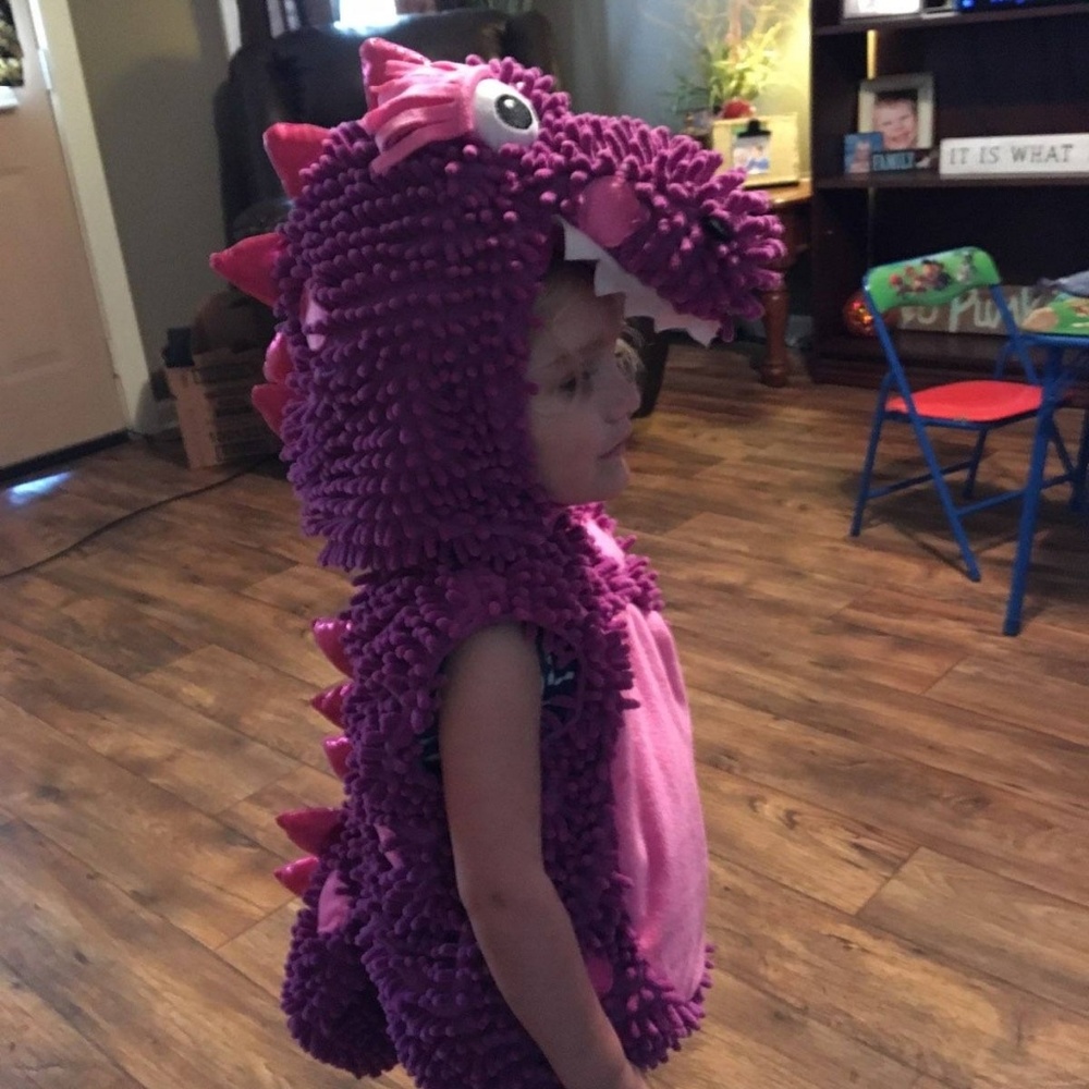 Toddler girls dragon Halloween costume